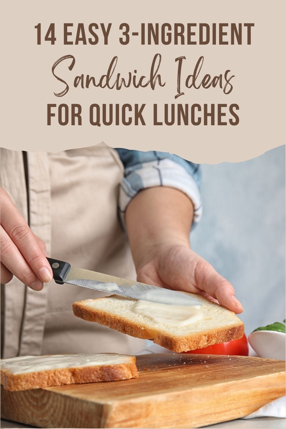 Easy 3-ingredient sandwich ideas for quick lunches, featuring simple homemade sandwiches with minimal ingredients