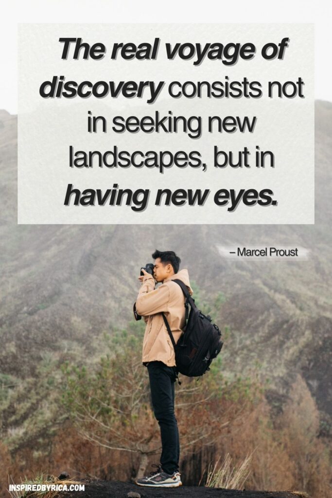 real voyage of discovery new eyes quote
