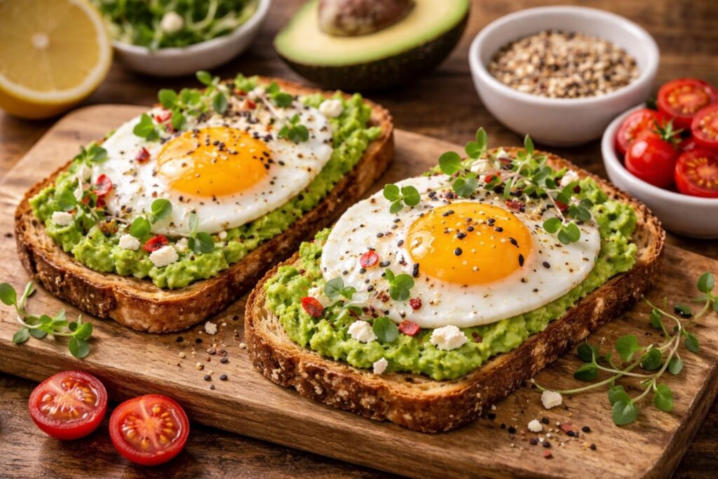 cozy winter breakfast ideas including oatmeal eggs pancakes and warm filling morning meals