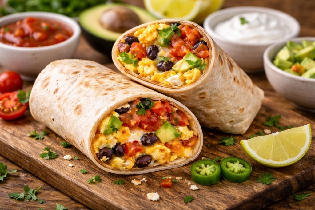 cozy winter breakfast ideas including oatmeal eggs pancakes and warm filling morning meals