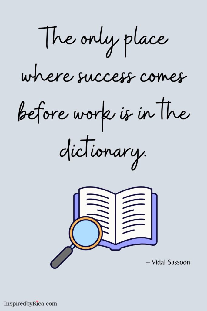 Exam motivation quote encouraging students to stay disciplined, confident, and focused while studying