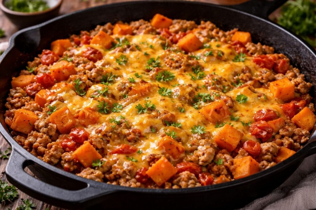 Comfort food recipe for cold weather featuring warm, hearty, and satisfying homemade meal