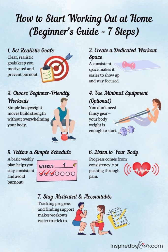How to start working out at home for beginners