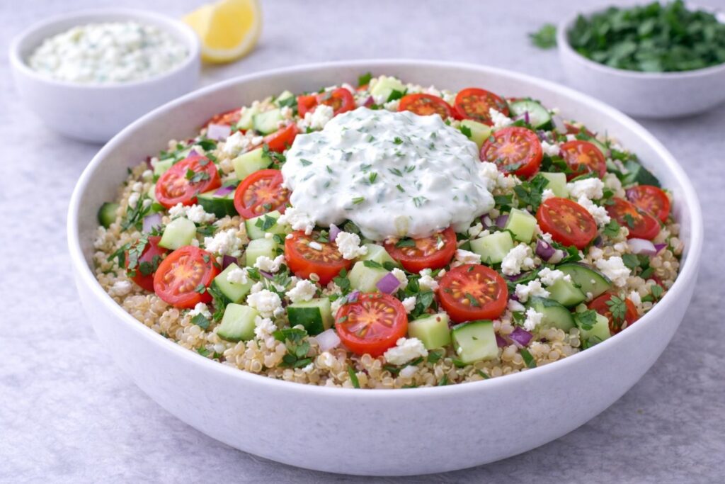 21 healthy spring lunch ideas featuring fresh salads, light soups, wraps, and nourishing grain bowls perfect for warmer days.