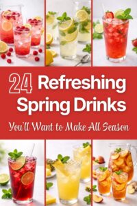 refreshing spring drink, spring drink ideas, spring drink recipes