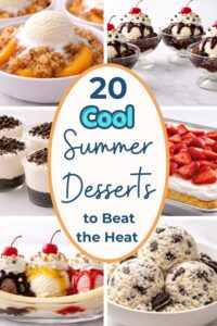 summer desserts, dessert recipes, dessert ideas