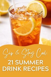 summer drinks, refreshing drinks, drink recipes