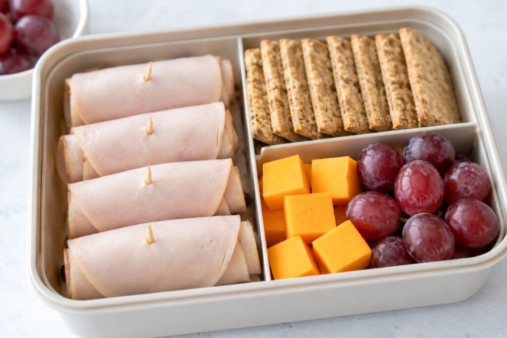 easy bento box lunch ideas, bento box ideas for work, school bento box ideas