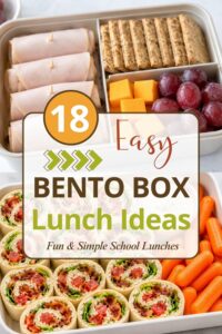 easy bento box lunch ideas, bento box ideas for work, school bento box ideas