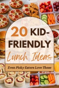 kid-friendly lunch ideas, lunch ideas for kids, school lunch ideas