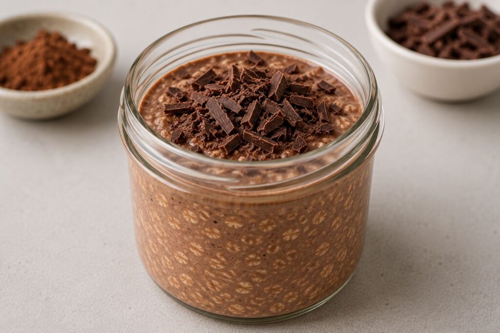 high-protein overnight oats, protein overnight oats, overnight oats for meal prep