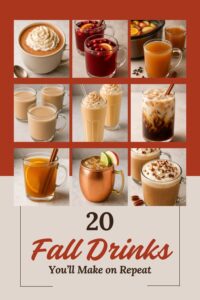 fall drink recipes, cozy fall drinks, autumn drink recipes
