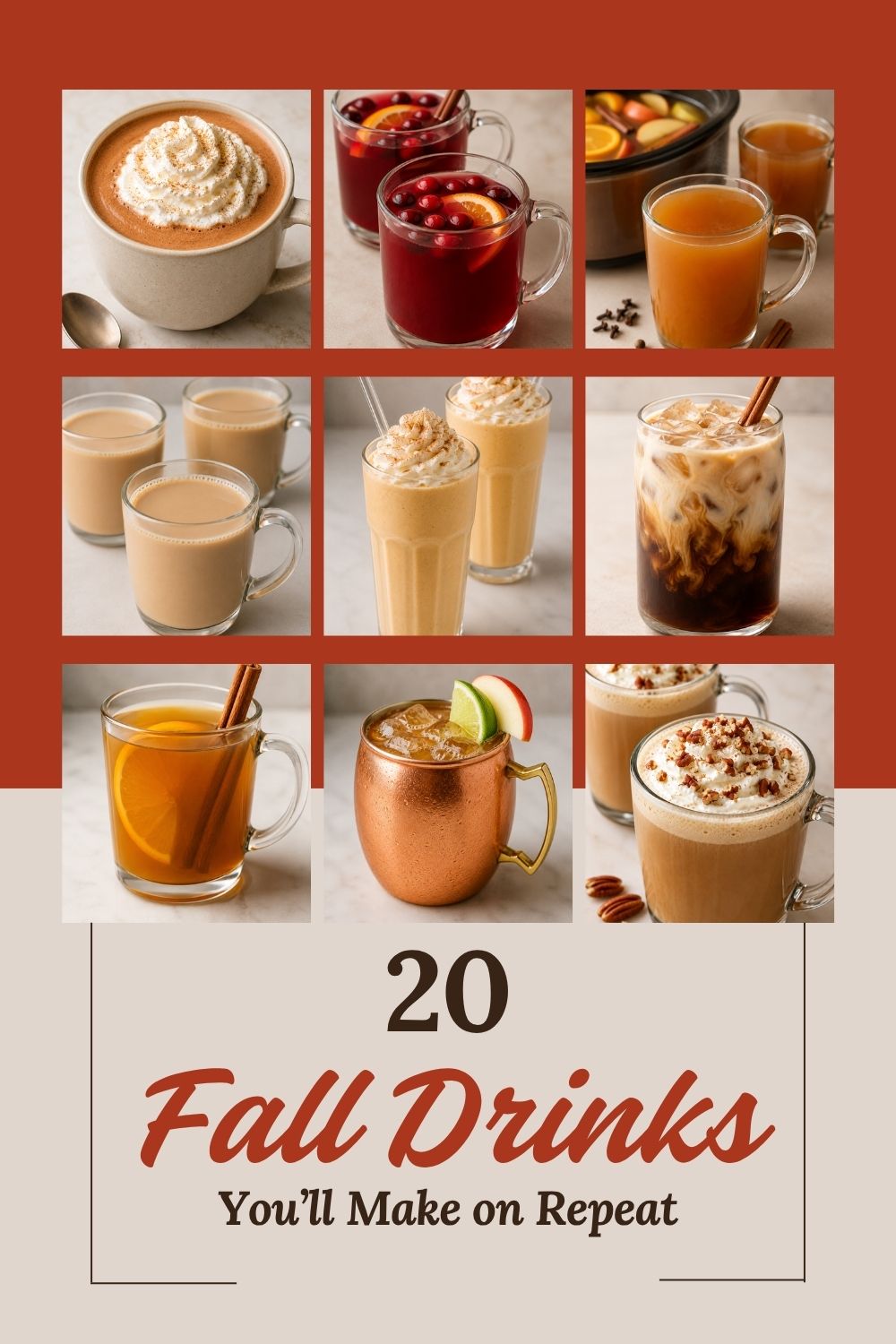 fall drink recipes, cozy fall drinks, autumn drink recipes